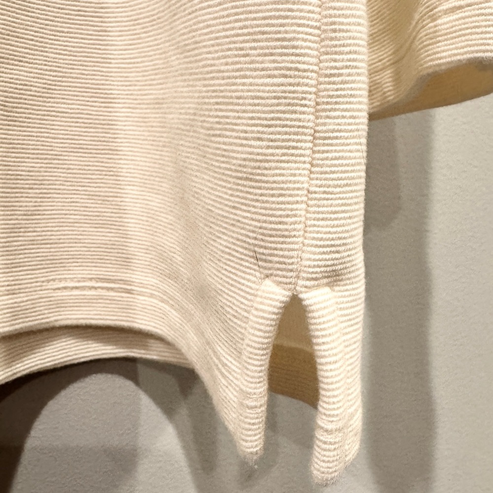 Talbots Cream Sabrina Portrait Collar Top - Picture 6 of 11